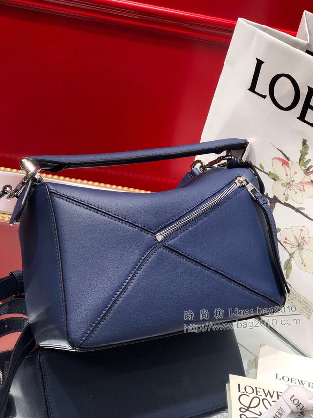 LOEWE經典爆款包包 羅意威小號Puzzle拼接手提斜挎包 10172  tcl1208